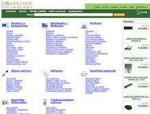Tablet Screenshot of obchod.comptech.cz