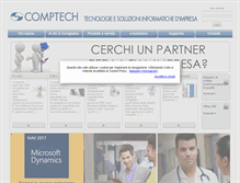 Tablet Screenshot of comptech.it